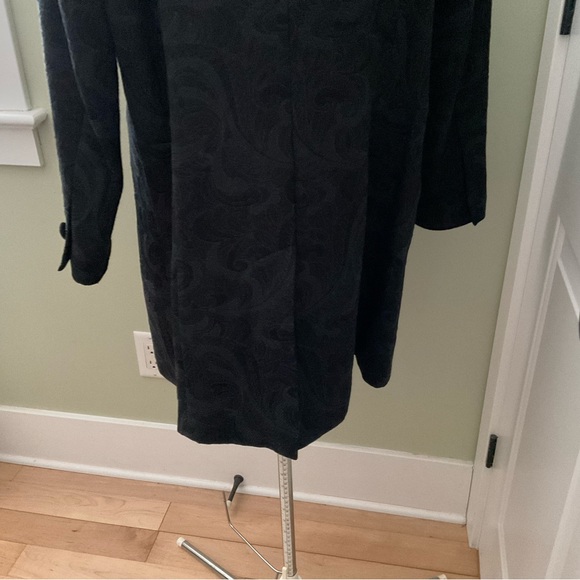 JESSICA, BLACK SPRING/FALL DRESSED COAT, SIZE: 18 - Picture 5 of 16